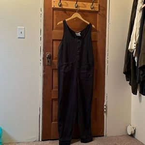 Jungmaven black hemp jumpsuit size L